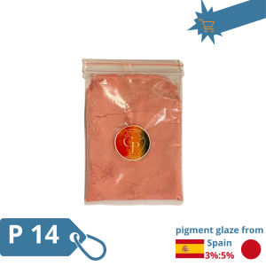 Pigment glaze from Spain - Red- P14 (10g)